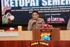 Mantapkan Strategi Pengamanan Mudik 1447 H, Polres Jember Bekali Personel Pelayanan Humanis