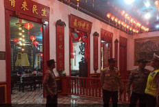 Polsek Simokerto Pastikan Perayaan Cap Go Meh di Klenteng Boen Bio Berjalan Kondusif