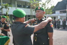 Tongkat Komando Kodim 0824/Jember Berpindah ke Letkol Rifqi Syuhada Perwira Eks Kopassus