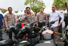 Polrestabes Kembalikan 1.050 Motor Curian di Surabaya, Wali Kota Eri Apresiasi Layanan Gratis