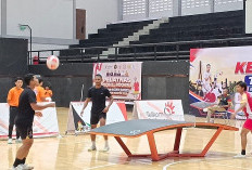 Teqball Jatim Target Emas PON Pantai 2026 di Ancol
