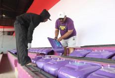 Jelang Musim Baru, Stadion Brawijaya Kediri Mulai Pasang Ribuan Single Seat