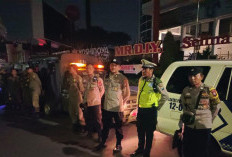 Antisipasi Kejahatan Malam, Polsek Bubutan Patroli Blue Light di Titik Rawan Kota Surabaya