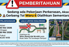  Akses Gerbang Tol Waru 6 Ditutup Sementara, Kendaraan Dialihkan Mulai 20 Mei