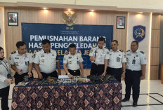Lapas Jember Musnahkan Ratusan Barang Terlarang Hasil Razia Blok Hunian
