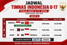  Jadwal Timnas Indonesia U-17 di Piala Asia 2026, Lawan Qatar Jadi Penentu