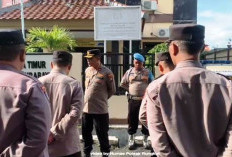 Kapolsek Rungkut Tekankan Kebersihan Mako Dan Kesehatan Anggota di Awal Ramadan 2026