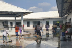 Empat Pelaku Vandalisme Viaduk Gubeng Disanksi Sosial Layani ODGJ