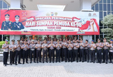 Sumpah Pemuda 2026, Kapolres Gresik Tanamkan Patriotisme kepada Pelajar Sekolah Rakyat