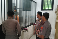 Wakapolres Gresik Cek Rutan Sattahti Pastikan Keamanan dan Kondisi Tahanan