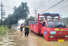 Banjir Kembali Terjang Gresik Selatan, Siswa SDN 3 Krikilan Driyorejo Daring