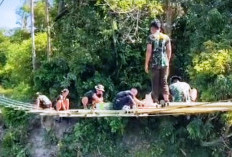 Jembatan Perintis Garuda di Nias Barat Rampung, Pangkas Jarak Tempuh Warga