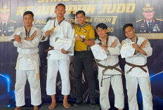 Bripda Rizqy Satlantas Polres Lamongan Raih Emas Judo Kelas -81 Kg Piala Kapolda Jatim 2026