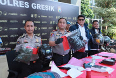 Polres Gresik Ungkap Lima Kasus Kejahatan, Korban Bersyukur Barang Kembali
