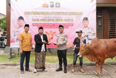 Iduladha 2026, Polresta Sidoarjo Salurkan 100 Hewan Kurban 