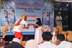 Buka Puasa Bersama Memorandum, 75 Anak Yatim dan Duafa Rasakan Ramadan Ceria