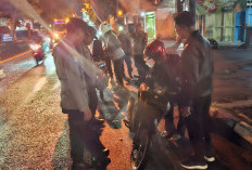 Knalpot Brong dan Miras Jadi Sasaran, Polisi Rayon Utara Sisir Kota Tulungagung