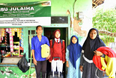 Saat Liburan, Siswa SRT 3 Pasuruan Ajari Siswa Belajar Mengaji di Kampung