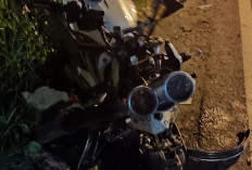 Adu Banteng Motor vs Mobil di Driyorejo Gresik, Satu Luka Berat