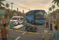 Bus Tabrak Motor di Penarukan, PNS RSUD Situbondo Meninggal 