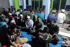 TNI Hadir di Tengah Duka, Satgas TMMD 127 Ikut Tahlilan