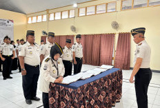 Awal Tahun 2026, Lapas Jember Teken Perjanjian Kinerja dan Kukuhkan Kenaikan Pangkat di Tengah Arahan Menteri