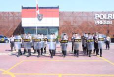 Asah Kemampuan Dalmas, Samapta Polres Ngawi Siap Hadapi Berbagai Situasi di Lapangan 