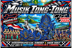 Bawa Nama Sumenep, Musik Tongtong Angin Ribut Tampil di Spirit Rider MotoGP Mandalika
