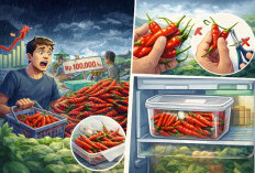 Harga Cabai Rawit Meroket Jelang Lebaran 2026, Ini Cara Menyimpan Cabai agar Awet hingga 1 Bulan 