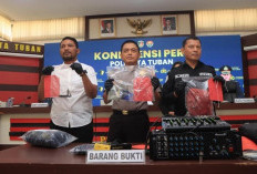 Polresta Tuban Bongkar Ulah Residivis, Bobol 13 Sekolah dan Curanmor