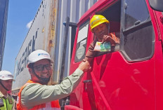 TPS Perkuat Komitmen Pelindo Bersih, Sosialisasikan SMAP kepada Pengemudi Truk