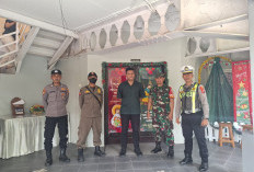 Polsek Sawahan Pastikan Ibadah Natal 2025 di Surabaya Berjalan Khidmat dan Kondusif