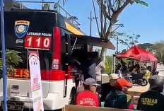 Pojok Kamtibmas Polres Ngawi Hadir di Pasar Pon, Warga Nikmati Ngopi Gratis dan Edukasi Keamanan