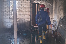 Gegara Anak Main Korek Api, Rumah Warga Panceng Gresik Ludes Terbakar