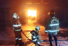  Gudang Travo Perusahaan Kayu di Pasuruan Dilahap Api