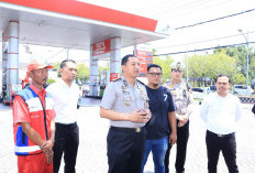 Kapolres Ngawi Cek Langsung SPBU, Pastikan Stok BBM Aman Tanpa Antrean