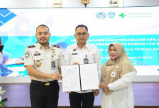 Imigrasi Soetta Gelar Pemeriksaan Kesehatan Gratis dan Tandatangani Kerja Sama dengan Puskesmas Jurumudi