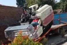 Combine Harvester Bantuan Pemprov Jatim Raib di Megaluh, Misteri Belum Terungkap