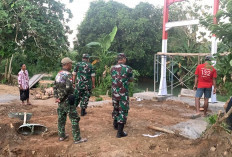 Dandim Sumenep Optimistis Jembatan Garuda Rampung Pertengahan Juni 2026