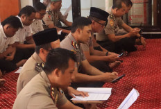 Zikir Pagi Bersama Kapolres Ngawi Perkuat Keimanan di Bulan Ramadan