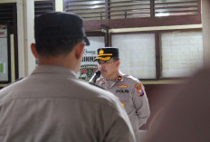 Tingkatkan Kedisiplinan dan Layanan Publik, Kapolsek Tandes Pimpin Jam Pimpinan