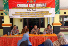 Curhat Kamtibmas di Desa Prambon, Polresta Sidoarjo Ajak Warga Jaga Situasi Kondusif