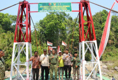 Dandim 0824/Jember Resmikan Jembatan Perintis Garuda, Hubungkan Harapan Warga Badean dan Pakis