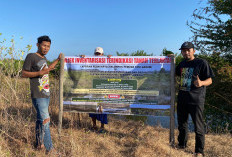 KPTG Pasang Patok dan Segel Lokasi Diduga Tanah Terlantar, Kawal Laporan ke ATR/BPN