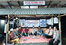 Sambang Warga, Satbinmas Polres Bangkalan Giat Cangkrukan Kopling Fokus Sosialisasi Kamtibmas