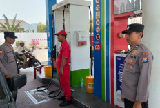 Polres Ngawi Pastikan Stok BBM Aman, Gelar Monitoring SPBU untuk Cegah Antrean