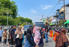 Polsek Semampir Perketat Patroli Kawasan Religi Ampel, Antisipasi Kejahatan 3C