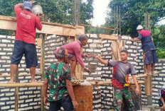Tahap Krusial, Satgas TMMD 127 Cor Bagian Atas MWK Masjid