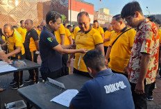 Jaga Kebugaran Fisik, Polres Ngawi Gelar Pemeriksaan IMT bagi Ratusan Personel