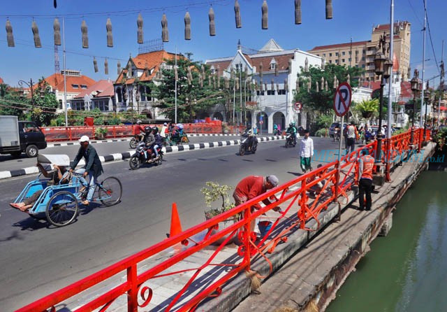 Mengenang Sejarah Surabaya, Saksi Bisu Jembatan Merah
